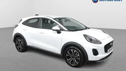 White Used 2024 Ford Puma Titanium Hatchback | £18,299 (Fair price)