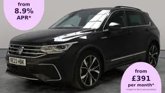 Black Used 2023 VW Tiguan R-line SUV | £26,464 (Fair price)