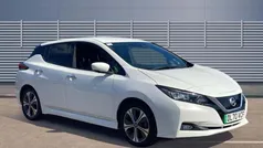 White Used 2020 Nissan Leaf Tekna Hatchback | £9,408 (Fair price)