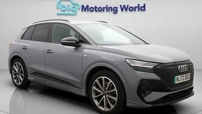 Grey Used 2022 Audi Q4 e-tron S-Line SUV | £24,600 (Fair price)