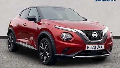Red Used 2023 Nissan Juke Tekna+ SUV | £12,638 (Fair price)