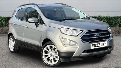 Silver Used 2022 Ford Ecosport Titanium SUV | £10,498 (Good price)