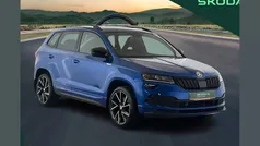 Blue Used 2021 Skoda Karoq SportLine SUV | £20,490 (Fair price)