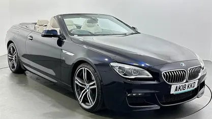 Black Used 2018 BMW 640 Cabriolet M Sport Cabriolet | £16,990