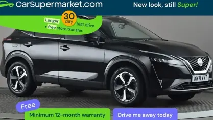 Second-hand Nissan Qashqai N-Connecta 140 CP (102 kW) 2022 Negru SUV