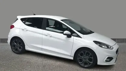 Used Ford Fiesta ST-Line 125 HP (91 kW) 2019 White Hatchback