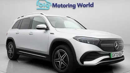 Used Mercedes EQB350 AMG line 214 kW (292 HP) 2023 Silver SUV