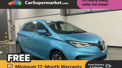 Blue Used 2022 Renault Zoe GT-Line Hatchback | £11,197 (Fair price)