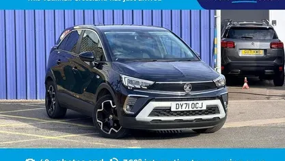 Used Vauxhall Crossland Edition 83 HP (61 kW) 2021 Black SUV