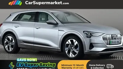 Silver Used 2020 Audi e-tron Design SUV | £20,197 (Good price)