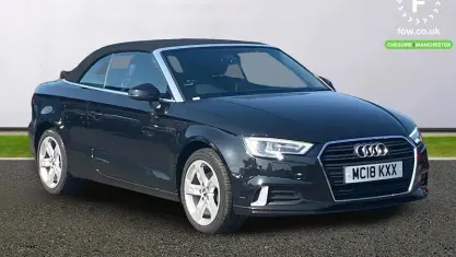 Usado Audi A3 Cabriolet Sport 150 HP (110 kW) 2018 Preto Cabrios