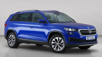 Used Skoda Kodiaq SE Drive 150 HP (110 kW) 2022 Blue SUV