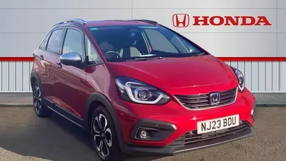 Used Honda Jazz Hybrid 109 HP (80 kW) 2023 Red Hatchback