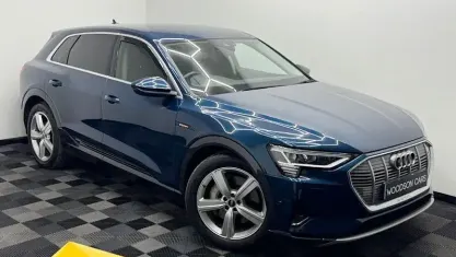 Used Audi e-tron Advanced 230 kW (313 HP) 2021 Blue SUV