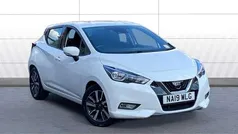 White Used 2019 Nissan Micra Acenta Hatchback | £8,450 (Fair price)
