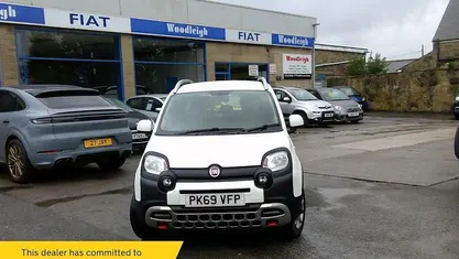 White Used 2019 Fiat Panda Cross Cross Hatchback | £8,995 (Fair price)