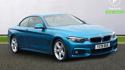 Used BMW 420 Comfort Edition 184 HP (135 kW) 2019 Blue Cabriolet