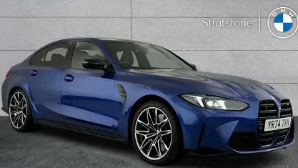 Used BMW M3 Competition Edition 530 HP (389 kW) 2024 Blue Sedan