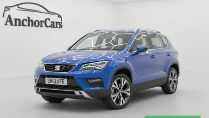 Used Seat Ateca Ecomotive 116 HP (85 kW) 2018 Blue SUV