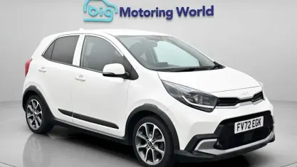 Used Kia Picanto X-Line 67 HP (49 kW) 2022 White Hatchback