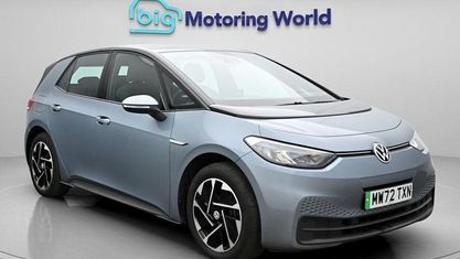 Usado VW ID.3 Pure 110 kW (150 CV) 2021 Azul Utilitario