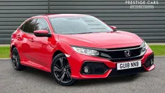 Red Used 2018 Honda Civic SR Hatchback | £10,491 (Fair price)