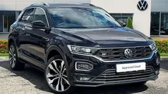 Black Used 2021 VW T-Roc R-line SUV | £21,999 (Fair price)
