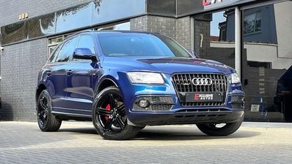 Usado Audi Q5 S-line plus 190 CV (139 kW) 2016 Azul SUV