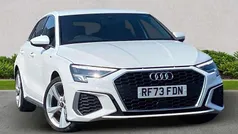 White Used 2023 Audi A3 S-Line Hatchback | £24,677 (Fair price)