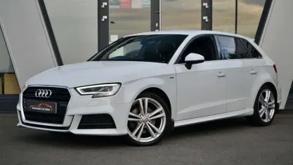Used Audi A3 Sportback S-Line 190 HP (139 kW) 2017 White Hatchback