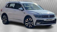 White Used 2017 VW Tiguan R-line SUV | £16,995 (Fair price)