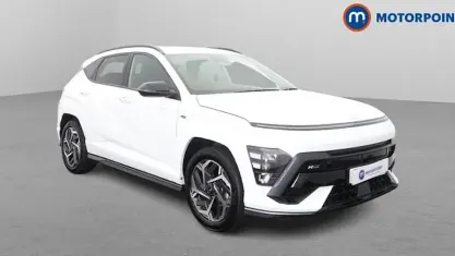 Used Hyundai Kona N Line 137 HP (100 kW) 2025 White SUV