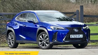 Used Lexus UX 250h Sport Design Packet 184 HP (135 kW) 2023 Blue SUV