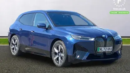Used BMW iX M Sport 239 kW (326 HP) 2022 Blue SUV