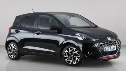 Used Hyundai i10 N Line 101 HP (74 kW) 2022 Black Hatchback