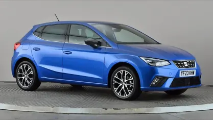 Used Seat Ibiza XCELLENCE Lux 110 HP (80 kW) 2023 Blue Hatchback