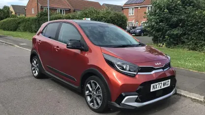 Used Kia Picanto X-Line 67 HP (49 kW) 2022 Orange Hatchback