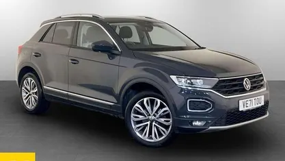 Grey Used 2021 VW T-Roc SEL SUV | £13,895 (Fair price)