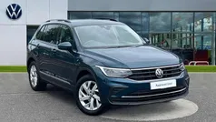 Nightshade blue Used 2021 VW Tiguan Life SUV | £21,004 (Super price)