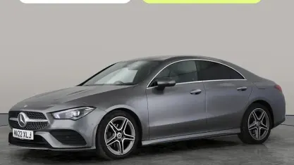 Used Mercedes CLA180 AMG line 136 HP (100 kW) 2022 Grey Coupe