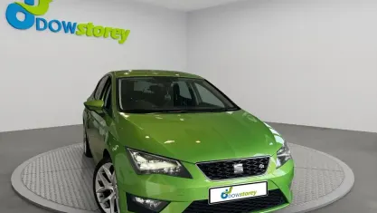 Used Seat Leon FR 184 HP (135 kW) 2016 Green Hatchback