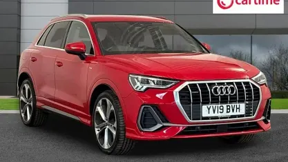 Used Audi Q3 S-Line 150 HP (110 kW) 2019 Red SUV