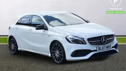 Used Mercedes A180 109 HP (80 kW) 2017 White Hatchback