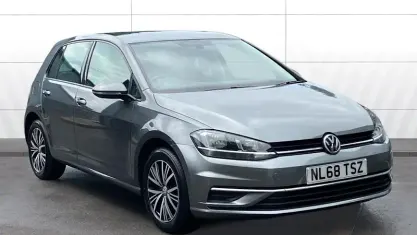 Used VW Golf VII SE 113 HP (83 kW) 2018 Grey Hatchback