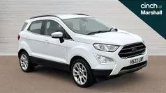 White Used 2022 Ford Ecosport Titanium SUV | £10,955 (Fair price)