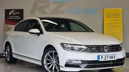 Begagnad VW Passat R-line 190 HK (139 kW) 2017 Vit Sedan