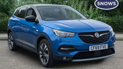 Begagnad Vauxhall Grandland X SRi 131 HK (96 kW) 2020 Blå SUV