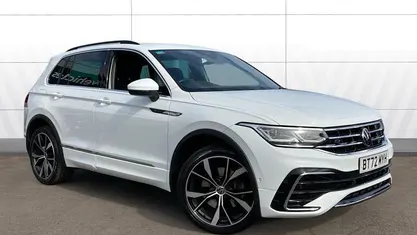 Used VW Tiguan R-line 190 HP (139 kW) 2022 White SUV