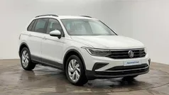 White Used 2022 VW Tiguan Life SUV | £17,190 (Good price)