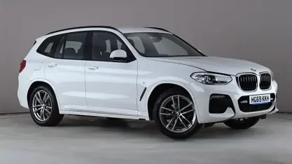 Used BMW X3 M Sport 184 HP (135 kW) 2019 White SUV